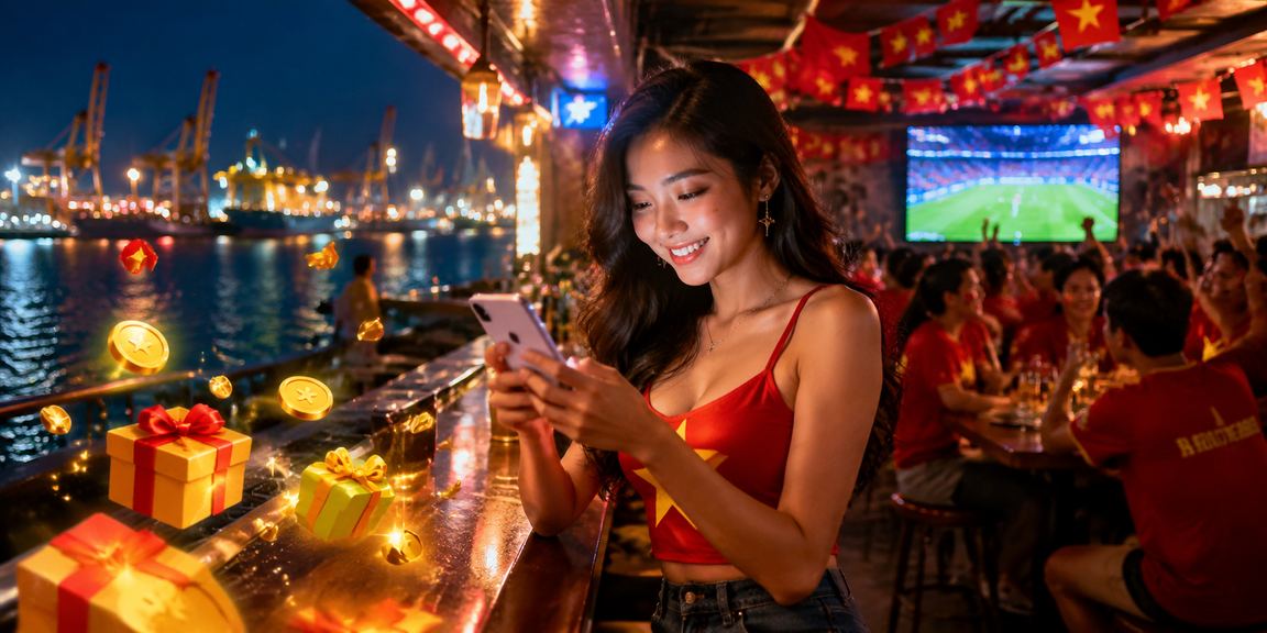 Người dùng Hải Phòng đăng ký tài khoản và nhận thưởng trong không khí lễ hội